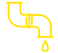 Pipe dripping icon